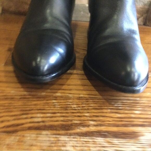 ALEXANDER WANG Sigrid Tall Cutout Heeled Leather Riding Boots. - Picture 10 of 14